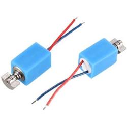 uxcell 10pcs DC 3V 3500RPM Pager Cell Micro Vibration Motor 4mm x 8mm