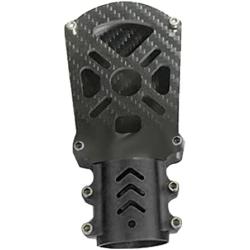 Tuimiyisou Drone Motor Mount RC Plant UAV Motor Seat Carbon Tube Fixed Connector Bracket 30mm Black Drone Motor Fixed Base