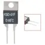 Fielect N.C 85℃ 2pcs Normally Close Temperature Switch, KSD-01F Thermal Switch Thermostat Temperature Controller