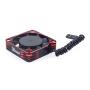 Surpass Hobby Rocket 40mm Aluminum Cooling Fan 16000RPM JST Plug for 1/10 1/8 4068 4092 4074 Brushless Motor RC Car Red