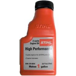 STIHL 0781 319 8008 2.6 Ounce High Performance 2 Cycle Engine Oil, 6 Pack