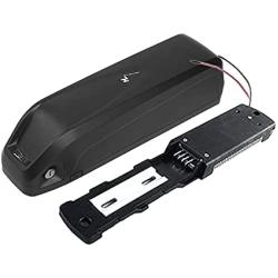Wnicek 48V Ebike Battery 13AH Li-ion Bike Battery with Charger+ Power Display+ BMS Protection Board+ USB Port for 1000W/ 750W/ 500W/ 350W/ 250W Bike Motor