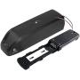 Wnicek 48V Ebike Battery 13AH Li-ion Bike Battery with Charger+ Power Display+ BMS Protection Board+ USB Port for 1000W/ 750W/ 500W/ 350W/ 250W Bike Motor