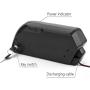Jieoto Ebike Battery 36V 48V, 10AH 13AH 17AH Electric Bicycle Battery Lithium ion Battery with Charger BMS USB Port, for Electric Bike 250W 350W 500W 750W 1000W Motors