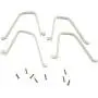 Upgraded Spare Parts Replacement for Syma X5UW X5UC RC Quadcopter Helicopter Copter Toy Motor Three-Blade 3 Blades Propellers Propeller Protectors Blades Frame Landing Skid Included Screws Set (White)