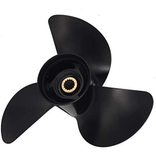 ARKDOZA Propeller for Suzuki 14x19 14x17 13 1/2x15 13 1/4x17 13 3/4x17 13 3/4x19 13 3/4x21 13x19 DF70/80/90/100/115/140HP 15 Spline RH Aluminum