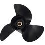 ARKDOZA Propeller for Suzuki 14x19 14x17 13 1/2x15 13 1/4x17 13 3/4x17 13 3/4x19 13 3/4x21 13x19 DF70/80/90/100/115/140HP 15 Spline RH Aluminum