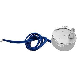 Jutagoss TYC-50 Synchronous Motor, Turntable Synchron Motor 4 Watt AC 110V 2.5-3 RMP Low RPM Motor,Cup Turner Spinning Motor CW/CCW Direction for Hand-Made,School Project,Model,Rotisserie 1Pcs