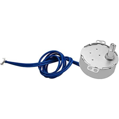 Moteur Synchrone TYC-50 pour Tournefeuille, Moteur 4W AC 110V 2.5-3 RPM Faible Vitesse, Moteur de Tournefeuille pour Fabrication Artisanale, Projet Scolaire, Modélisme, Rotissoire 1 Pièce Moteur Synchrone TYC-50 pour Tournefeuille, Moteur 4W AC 110V 2.5-3 RPM Faible Vitesse, Moteur de Tournefeuille pour Fabrication Artisanale, Projet Scolaire, Modélisme, Rotissoire 1 Pièce