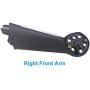 Original FPV Drone Motor Arm Left Rear/Right Front/Right Rear/Left Front/OEM Arm Replacement Repair Spare Parts for DJI FPV Drone (Right Front arm)