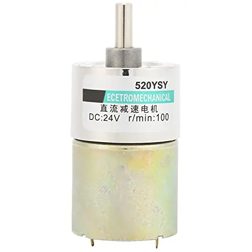 Xd‑37gb520 Dc 24v Speed Reduction , Controllers Motor Speed Controllers Motor Electric Gearbox Large Torsion Adjustable Speed for Industry Cnc Machine Tool [300rpm/min]