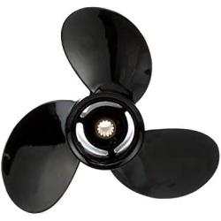 Quicksilver Black Diamond 3-Blade Aluminum Propeller - For Mercury and MerCruiser Engines