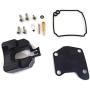 Boat Motor 63V-W0093-00 63V-W0093-01 47-7058 Carburetor Carb Repair Kit for Yamaha Outboard 9.9HP 15HP 2-Stroke engine