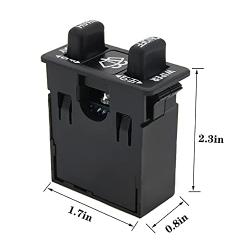 IWPSFL001 Freightliner Wiper Control Switch Compatible with 2000-2017 Columbia and Coronado Freightliner Windshield Wiper Control Switch by Rain King