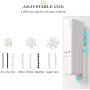 QUOYA Smart Electric Chain Blinds Motor, WiFi Roller Blind Driver, Compatible with Alexa Google Home Voice Control, Tuya Smart Life App (MC08, One Motor) (MC08, One Motor)
