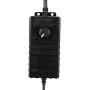 Zunate Universal Power Adapter, 24W 2A 3‑12V Adjustable Voltage Speed Regulation Switching Replacement Power Supply for LCD, LED Light Bar, Motor(Black)