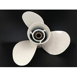 ITACO Boat Motor Aftermarket for Yamaha Propeller 663-45945-02-EL /69W-45945-00-EL, 3X11 1/8X13 Right, for 40, 48, 50 HP Engine