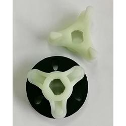 HSF WP285753 direct drive motor coupling Fully suitable for Whirlpool Kenmore Washer Washing Machine Motor Coupling Coupler PS1485646 285753 285753AVP 280152 （1 kit）