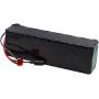 FREEDOH 48V 15Ah Electric Bicycle Battery Pack 13S 3P 21700 E-Bike Lithium Battery for Within 1000W Electric Scooters Electric Tricycles Electric Motorcycles with 20A BMS + Charger