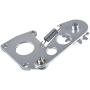 UAUS Adjustable Chain Tensioner W/Chain Guide CNC Silver Fit 415 Chain For 49cc 66cc 80cc Engine Motorized Bike Bicycle