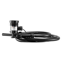 Groz 110V Electric Oil & Diesel Drum Transfer Pump | 10.5 GPM | Fits on 15-55 Gal. Drums| Double Insulated Motor | 2-Piece Threaded Telescopic Suction Tube | for Use with Non-Flammable Media (45522)