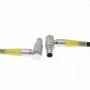 Uonecn Preston FIZ Wireless Follow Focus Motor Cable Right Angle 7 Pin Male to Right Angle 7 Pin Male