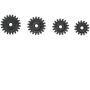 Jimi K989-32 Motor Gear kit for WLtoys K969 K979 K989 K999 1/28 Scale RC Car