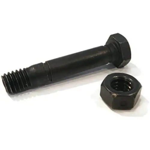 The ROP Shop | Shear Pin Bolt & Nut for Gravely 52100100, 00659100 Snowblower Snowthrower Motor