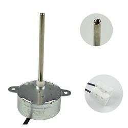 CONQUERALL 2PCS Synchronous Motor TYC-40 12V 5RPM AC Inner-Shaft Length 74mm for Christmas Tree Decorative Colored Lights LED Light Fiber Optic Light