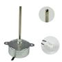 2 Pcs Moteur Synchrone TYC-40 12V 5RPM Axe Interne Longueur 74mm pour Lumières LED Décoratives de Sapin de Noël Fibre Optique 2 Pcs Moteur Synchrone TYC-40 12V 5RPM Axe Interne Longueur 74mm pour Lumières LED Décoratives de Sapin de Noël Fibre Optique