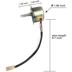 NEW OEM Produced DD31-00013B for SAMSUNG Dishwasher WaterWall Spray Arm Motor SRM-36HR by OEM Mania Replacement Part - 1 YEAR WARRANTY