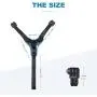 YALLSAME Helmet Chin Mount for GoPro Action Camera Go Pro Motorcycle Strap Attachment Full Face Helmet Rhino Mount Accessories for GoPro Hero 10 9 8 7 6 5 4 3 Camera for Racing High-Speed Sport