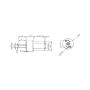 DC 6V Gear Motor, 14MM N20 High Torque Electric Micro Speed Reduction Geared Motor for Robot DIY (600RPM)