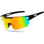 JHUA Polarized Cycling Glasses for Men Women, UV400 Protection Sports Sunglasses Baseball Bicycle Driving Motorcycle MTB