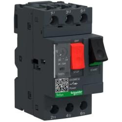 Schneider Electric Manual Motor Starter, Button, 24-32A, 1P (GV2ME32)
