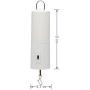 FENDISI Hanging Rotating Motor for Wind Spinner and Wind Chimes， Mobile Battery Operated Garden Decor Accessoy，Not Included Battery (1pcs White Motor)