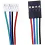 Tuimiyisou Printer Stepper Motor Nema 17 3D Printer Two Phase 4 Wire Stepper Motor for 1.8Deg 17HD34008-22B Printer Accessory 4 Wire Stepper Motor for Printer