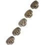 Vehicles-OCS New M0.6 3.175mm 23T 24T 25T 26T 27T 0.6 Module Pinion Motor Gear for 1/8 1/10 RC Off-Road Buggy Truck Brushed Brushless Motor