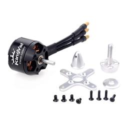 KingVal Replacement 2830 2200KV Brushless Motor with Screw Kit Compatible with RC Fixed-Wing Airplane Glider Aircraft