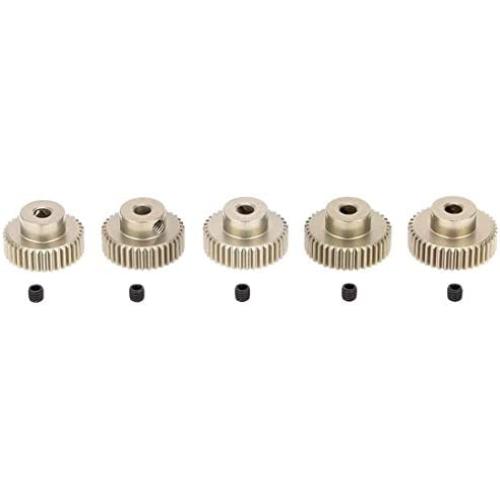 Vehicles-OCS AINY-5pcs 64DP 3.175mm Pinion 36T 37T 38T 39T 40T Motor Gear Set for 1/10 RC Car Brushed Brushless Motor