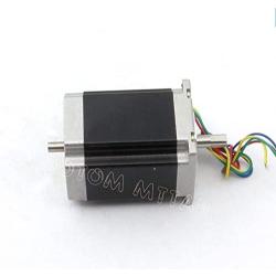 RATTMMOTOR 4 Axis USB Mach3 CNC Controller Kit 57mm Dual Shaft Nema23 Stepper Motor & Bracket+CNC Motion Control Board Mach3 USB Card+TB6600 Stepper Motor Driver+350W 24V DC Switching Power Supply