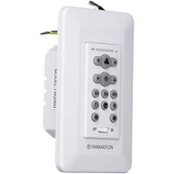 Fanimation TW206D Ceiling DC Motor Wall Control Reversing-Fan Speed, White