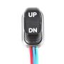 Dweekiy Motor Trim Switch, Trim Tilt Switch Remote Control Assembly Fit for Engine Outboard Motors 703-82563-01-00