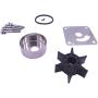 Boat Motor 6L2-W0078-00 Water Pump Repair Kit Without Housing for Yamaha 20HP 25HP Outboard Engine,for Sierra Marine 18-3431