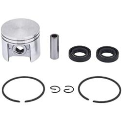 Cancanle 42.5mm Piston Ring Oil Seal Kit for STIHL 025 MS250 MS 250 Chainsaw Engine Motor Parts 11230302000/96380031581