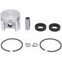 Cancanle 42.5mm Piston Ring Oil Seal Kit for STIHL 025 MS250 MS 250 Chainsaw Engine Motor Parts 11230302000/96380031581