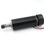 RATTMMOTOR 500W CNC Air Cooled Spindle Motor ER11 12-100VDC 0.5NM 12000RPM + 52mm Spindle Motor Mount Clamp for CNC Router Milling Machine