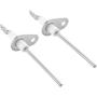 Furnace Flame Sensor Replacement for Goodman 0130F00010 B1172606 B11726-06 - Flame Sensor Igniter Sensing Rod for Goodman Amana Furnace, 2 Pack