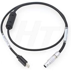 HangTon BMPCC 4K 6K Run Stop Cable 7 Pin to USBC for Tilta Nucleus-M Motor to BlackMagic Pocket Cinema Camera, Nikon Z6/Z7, Canon R5/R6
