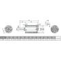 Fielect DC Motor 12V 7000RPM 0.15A Electric Motor Micro Motor Mini Motor Round Shaft for RC Boat DIY Airplane Toys Model DIY Hobby, 2 Pcs